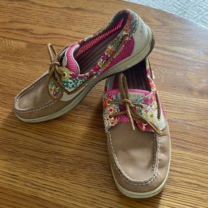 Women’s Sperry Floral Boat Shoes